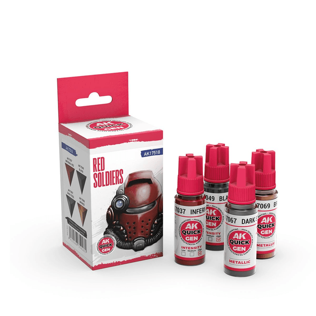 AK Quick Gen. Set: RED SOLDIERS