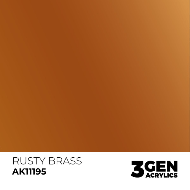 3rd Gen. Acrylics 195 Rusty Brass