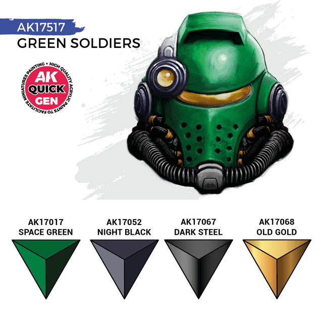 AK Quick Gen. Set: GREEN SOLDIERS