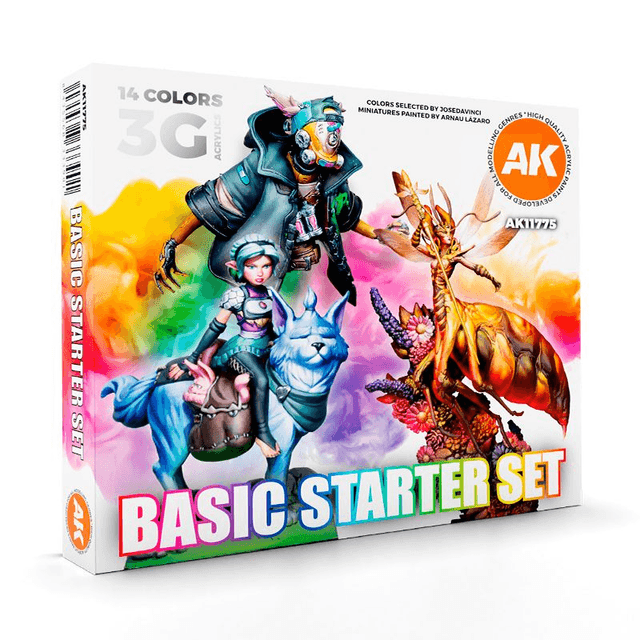 AK 3rd Gen Paintset: BASIC STARTER SET 
