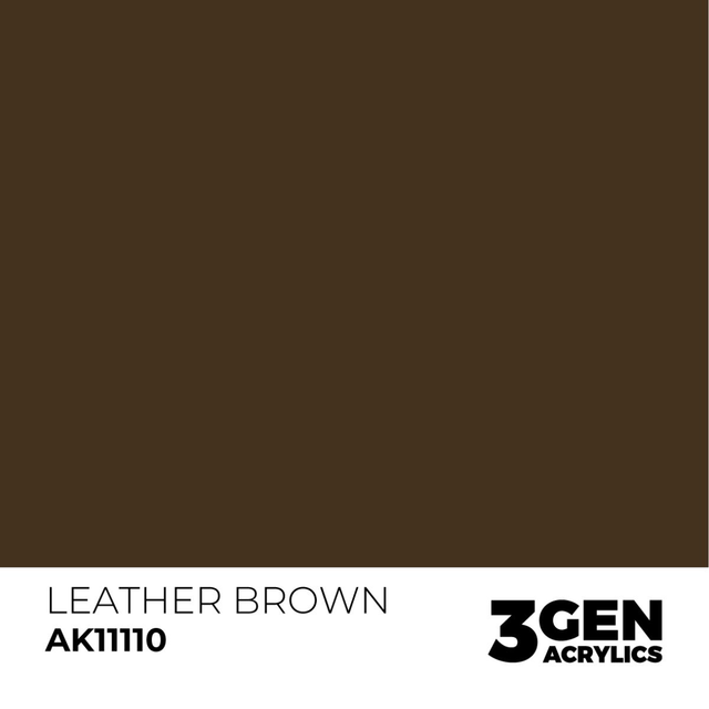 3rd Gen. Acrylics 110 Leather Brown