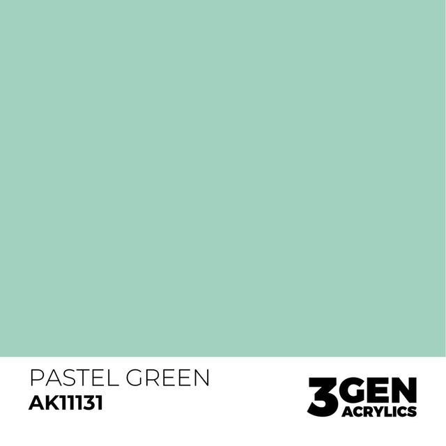 3rd Gen. Acrylics 131 Pastel Green
