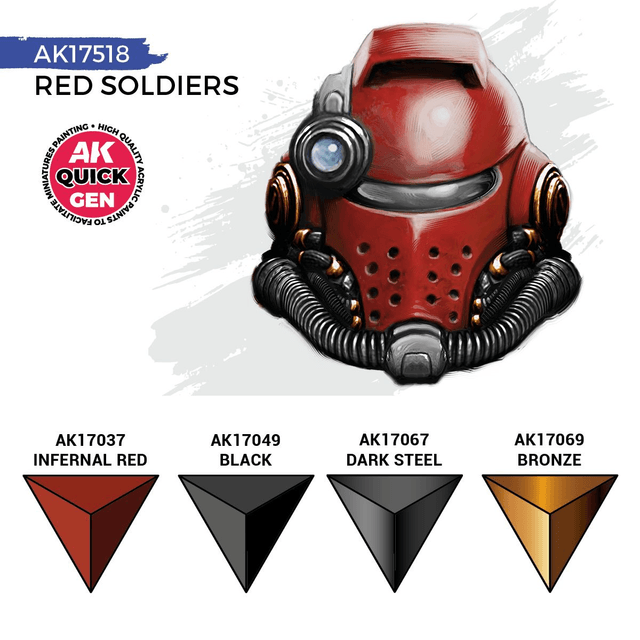 AK Quick Gen. Set: RED SOLDIERS