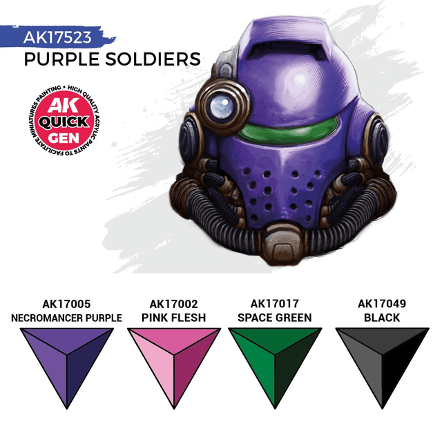 AK Quick Gen. Set: PURPLE SOLDIERS