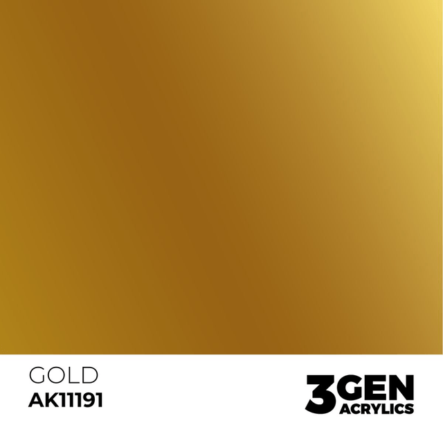 3rd Gen. Acrylics 191 Gold