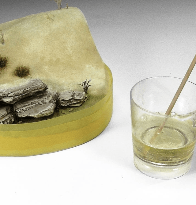 Resin water 2 components epoxy resin 375ML