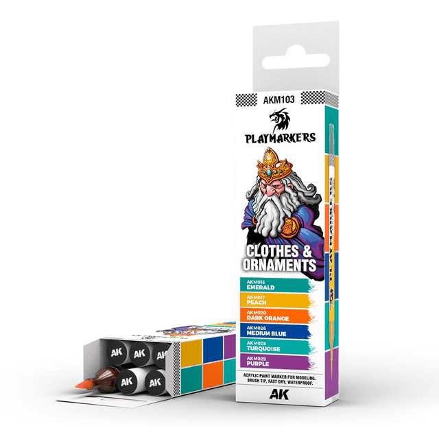CLOTHES & ORNAMENTS – PLAYMARKER SET