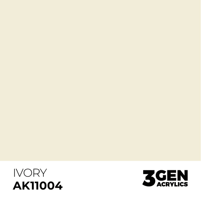 3rd Gen. Acrylics 04 Ivory