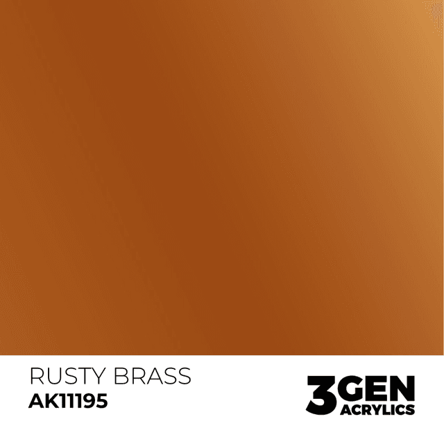 3rd Gen. Acrylics 195 Rusty Brass