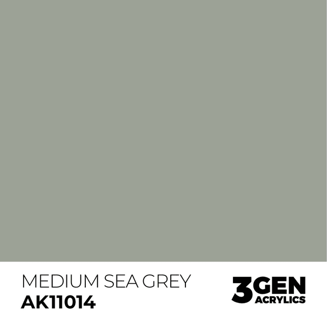 3rd Gen. Acrylics 14 Medium Sea Grey