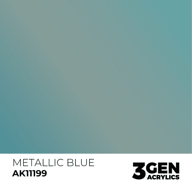 3rd Gen. Acrylics 199 Metallic Blue