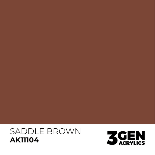 3rd Gen. Acrylics 104 Saddle Brown