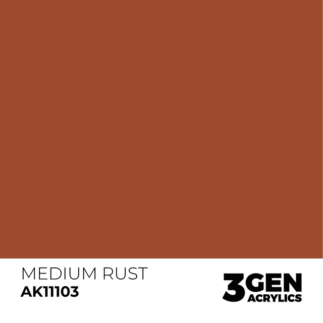 3rd Gen. Acrylics 103 Medium Rust