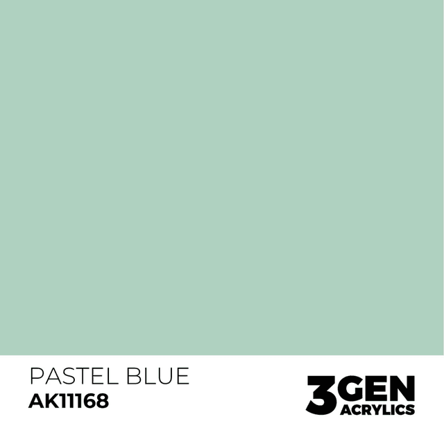 3rd Gen. Acrylics 168 Pastel Blue
