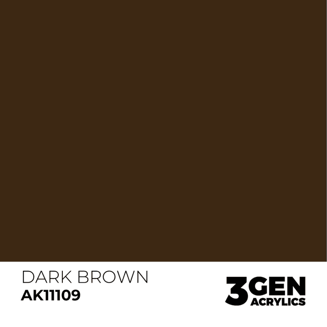 3rd Gen. Acrylics 109 Dark Brown