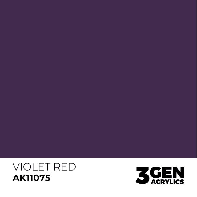 3rd Gen. Acrylics 75 Violet Red