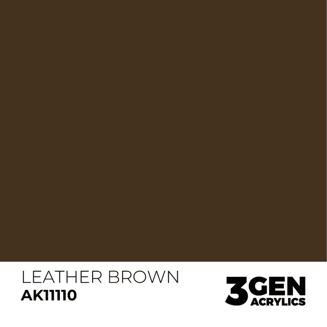 3rd Gen. Acrylics 110 Leather Brown