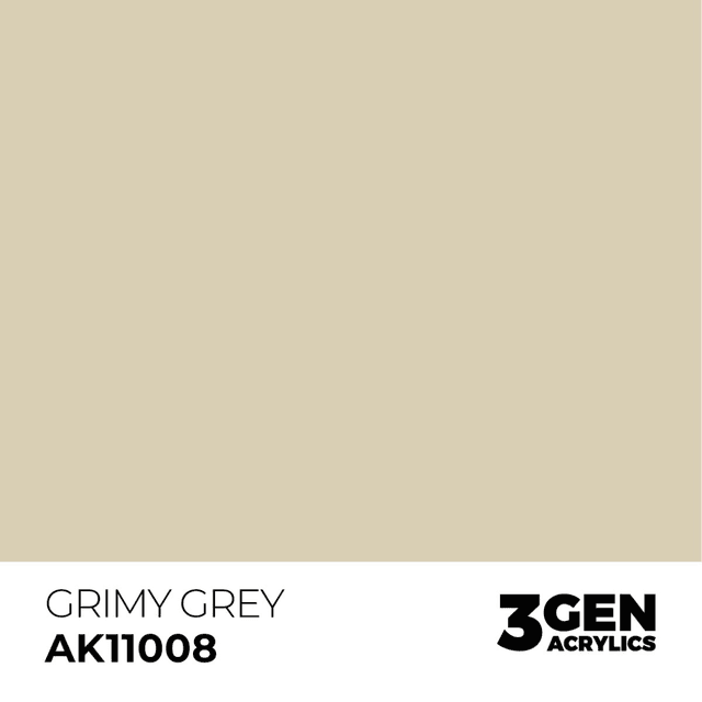 3rd Gen. Acrylics 08 Grimy Grey