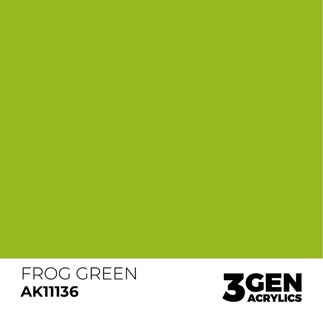 3rd Gen. Acrylics 136 Frog Green