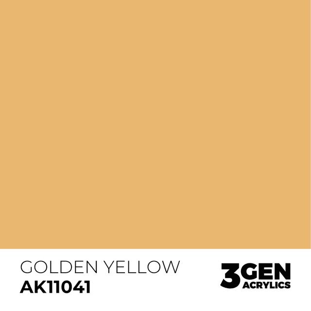 3rd Gen. Acrylics 41 Golden Yellow