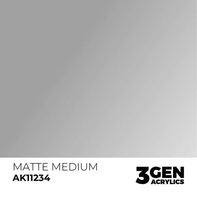 3rd Gen. Acrylics 234 Matte Medium