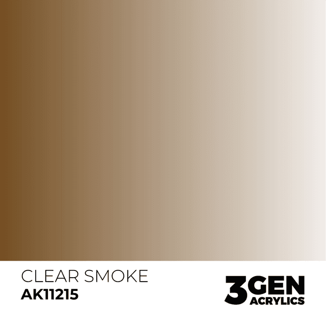 3rd Gen. Acrylics 215 Clear Smoke