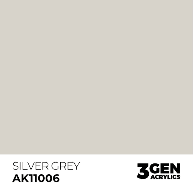 3rd Gen. Acrylics 06 Silver Grey