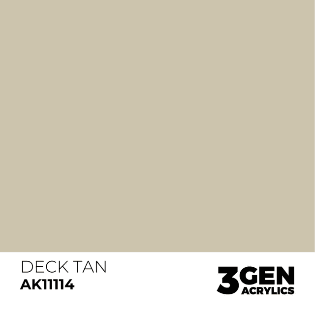 3rd Gen. Acrylics 114 Deck tan