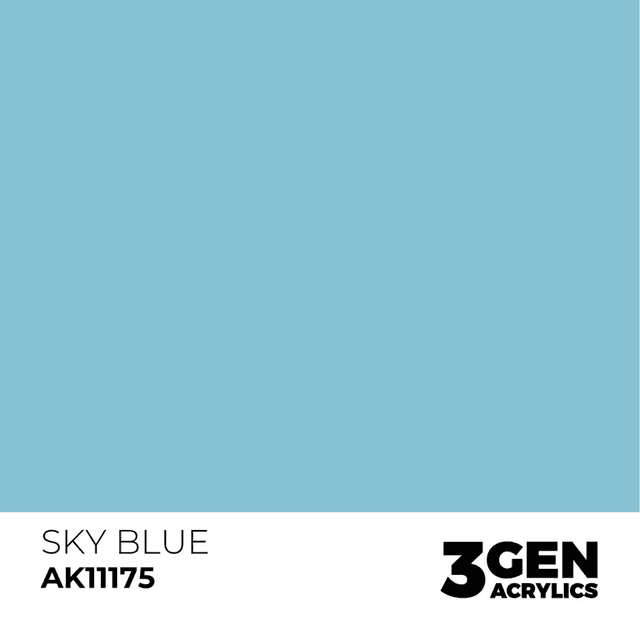 3rd Gen. Acrylics 175 Sky Blue