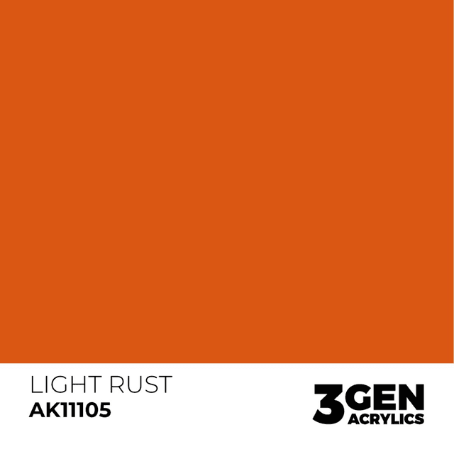 3rd Gen. Acrylics 105 Light Rust