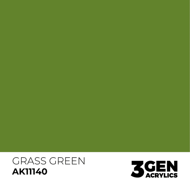 3rd Gen. Acrylics 140 Grass Green