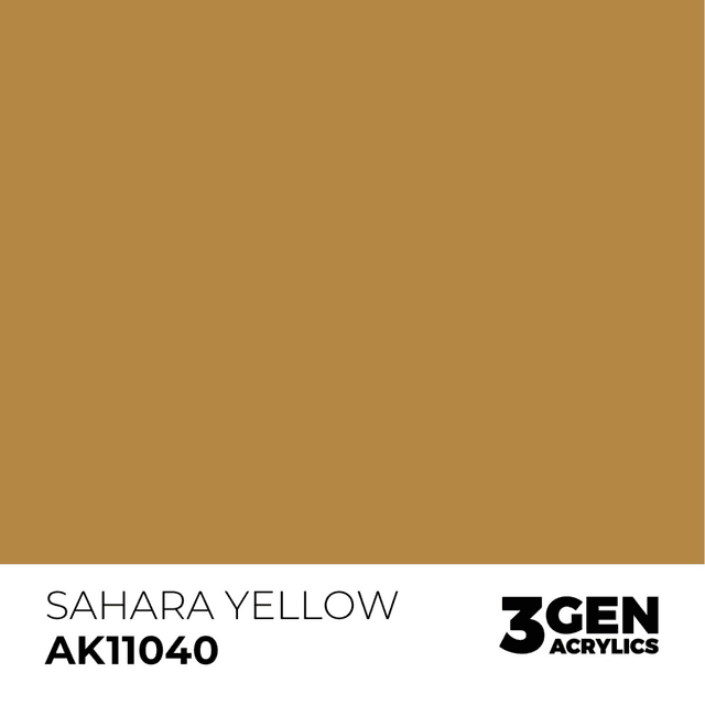 3rd Gen. Acrylics 40 Sahara Yellow