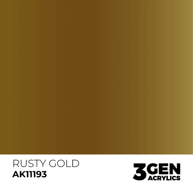 3rd Gen. Acrylics 193 Rusty Gold