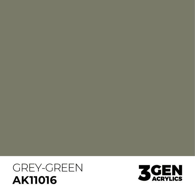 3rd Gen. Acrylics 16 Grey Green