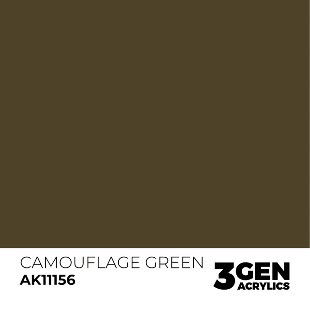 3rd Gen. Acrylics 156 Camouflage Green