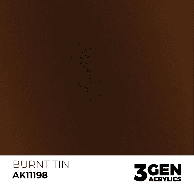 3rd Gen. Acrylics 198 Burned Tin